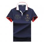tee shirt polo ralph lauren homme lapel air force an crown embroidery blue